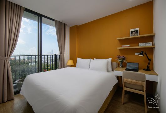 Rent a 1-bedroom service apartment in Tay Ho Hanoi, from 650 USD/month