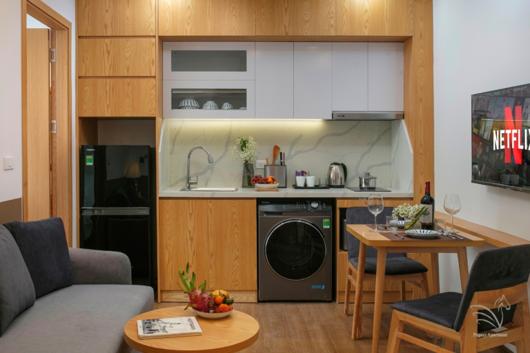 Rent a 1-bedroom service apartment in Tay Ho Hanoi, from 750 USD/month