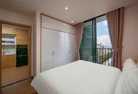 Rent a 1-bedroom service apartment in Tay Ho Hanoi, from 650 USD/month