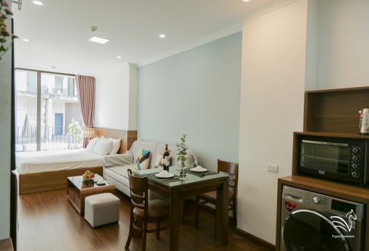 Affordable 1-Bedroom Serviced Apartment in Tay Ho, Hanoi – 550USD/month