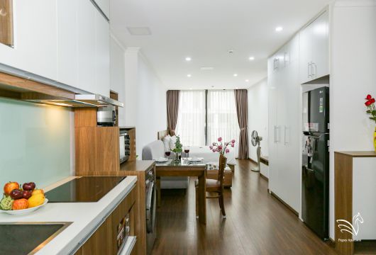 Affordable 1-Bedroom Serviced Apartment in Tay Ho, Hanoi – 550USD/month