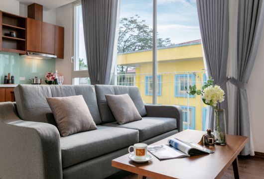Affordable 1-Bedroom Apartment in Tay Ho, Hanoi – Rent $500/month