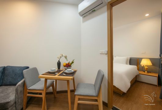 Rent a 1-bedroom service apartment in Tay Ho Hanoi, 550 USD/month