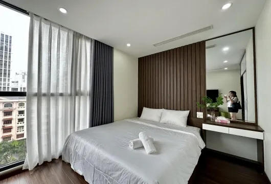 Vinhomes Skylake Furnished 3BR Apartment for Rent – 2 Bathrooms, 112m²