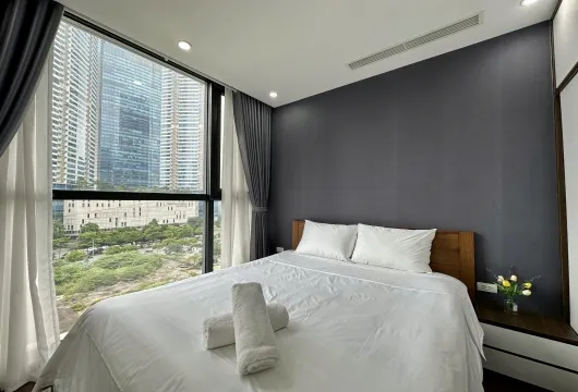 Vinhomes Skylake Furnished 3BR Apartment for Rent – 2 Bathrooms, 112m²