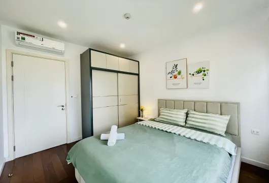 Luxury 2-Bedroom Apartment for Rent at Vinhomes D'Capitale, Hanoi - $750/month