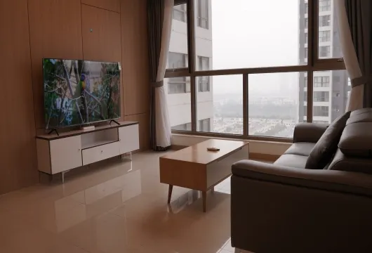 Modern 2-bedroom apartment for rent at Starlake Tay Ho Tay, opposite Korean Embassy, near West Lake, Hanoi