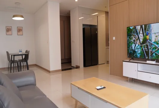 Modern 2-bedroom apartment for rent at Starlake Tay Ho Tay, opposite Korean Embassy, near West Lake, Hanoi