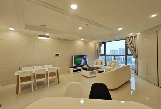 Spacious 3-bedroom apartment for rent at Starlake Tay Ho Tay, opposite Korean Embassy, near West Lake, Hanoi