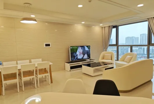 Spacious 3-bedroom apartment for rent at Starlake Tay Ho Tay, opposite Korean Embassy, near West Lake, Hanoi