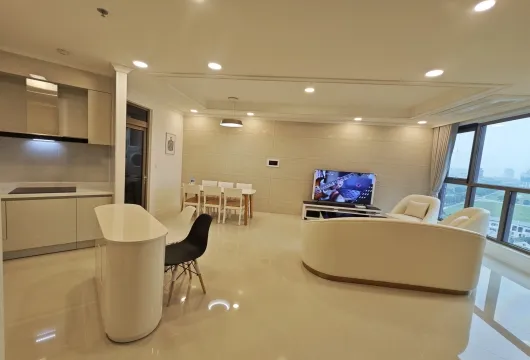 Spacious 3-bedroom apartment for rent at Starlake Tay Ho Tay, opposite Korean Embassy, near West Lake, Hanoi