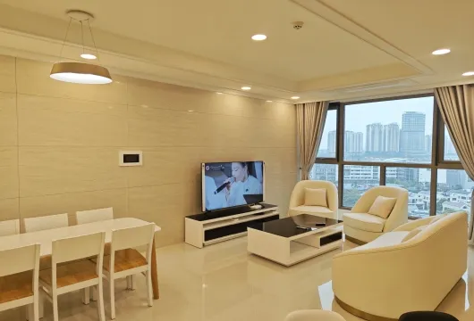Spacious 3-bedroom apartment for rent at Starlake Tay Ho Tay, opposite Korean Embassy, near West Lake, Hanoi