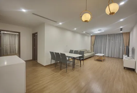 Spacious 4-bedroom apartment with lake view at Vinhomes Skylake My Dinh, ideal for families and professionals in Hanoi