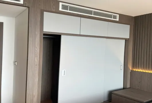 Luxury Han Jardin apartment for rent in Ngoai Giao Doan, Bac Tu Liem, Hanoi – 3 bedrooms, 109m², fully furnished, $1,200/month.