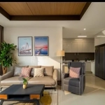 Luxury 2-bedroom apartment for rent at Star Lake, Tây Hồ Tây, 101m², fully furnished with living room, bedroom, kitchen, bathroom, and balcony.