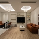 Serviced apartment with 1 bedroom on Han Thuyen Street, Hai Ba Trung District, 68m2, fully furnished, 1300USD/month, ideal for expats in Hanoi.