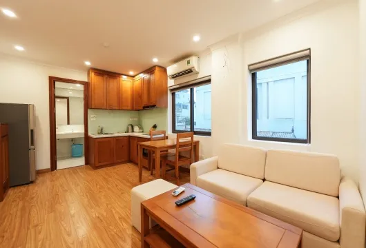 Apartment for rent in Hanoi | Kim Ma Thuong Ba Dinh | 1BR 55m² Serviced $1100