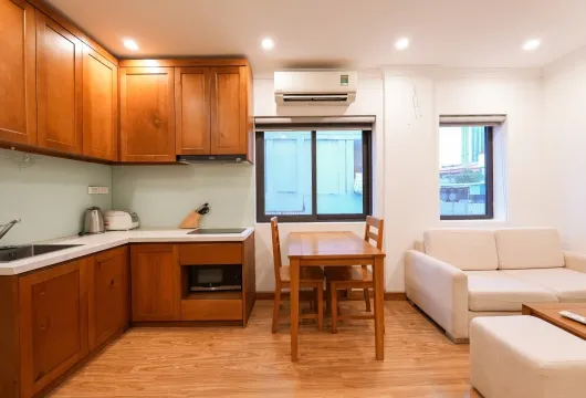 Apartment for rent in Hanoi | Kim Ma Thuong Ba Dinh | 1BR 55m² Serviced $1100