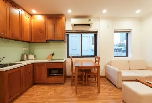 Apartment for rent in Hanoi | Kim Ma Thuong Ba Dinh | 1BR 55m² Serviced $1100