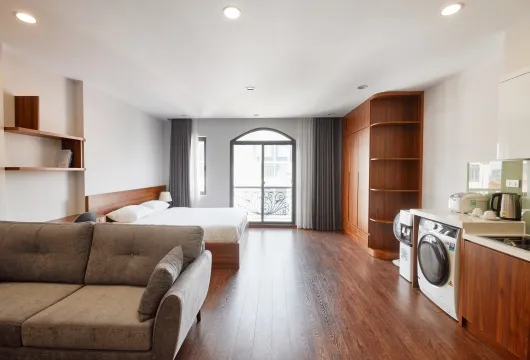 Apartment for rent in Hanoi | Kim Ma Thuong Studio 45m² Full Service $650