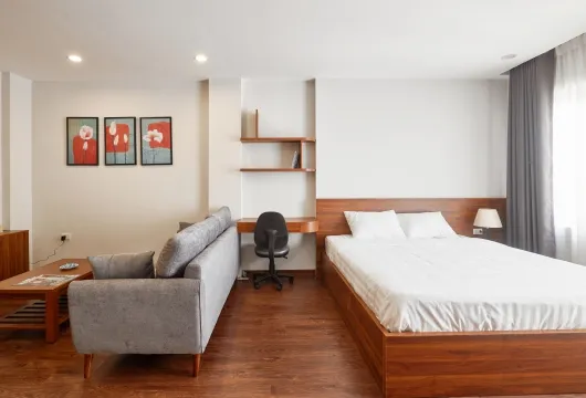 Apartment for rent in Hanoi | Kim Ma Thuong Studio 45m² Full Service $650