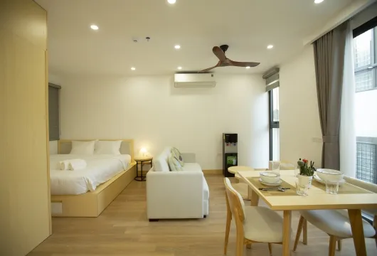Serviced Apartment for Rent in Hanoi | Dao Tan Ba Dinh | Studio 45sqm $500