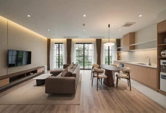 Serviced apartment for rent on Ba Trieu Street Hanoi