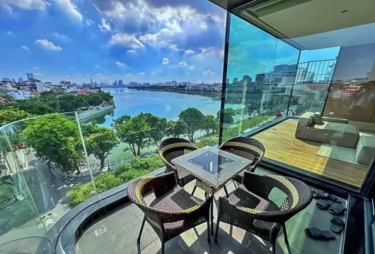 Serviced apartment in Tay Ho Hanoi near West Lake 3BR
