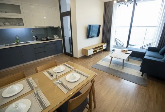 Apartment for rent in Hanoi at Vinhomes Metropolis 2BR high floor