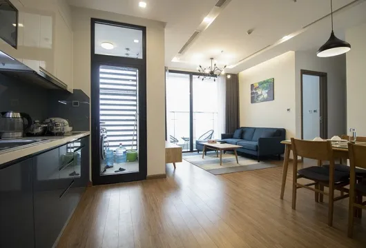 Apartment for rent in Hanoi at Vinhomes Metropolis 2BR high floor