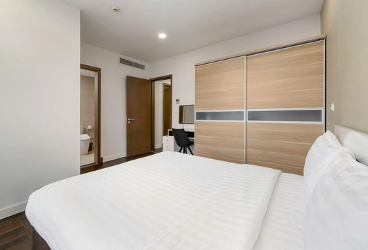2-Bedroom Serviced Apartment at Lancaster Nui Truc – 6th Floor, $2,000/Month