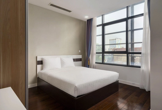 2-Bedroom Serviced Apartment at Lancaster Nui Truc – 6th Floor, $2,000/Month