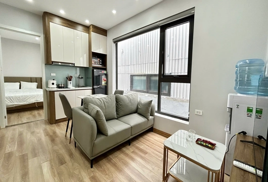 Serviced Apartment for Rent on Kim Ma Street, Ba Dinh – 45m², $550/Month
