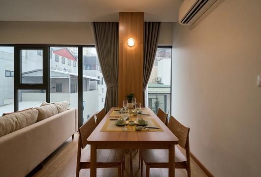 2-Bedroom Serviced Apartment for Rent on Kim Ma Street, Ba Dinh – 80m², $1,700/Month