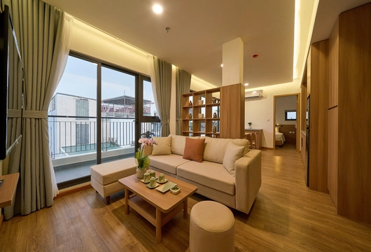 2-Bedroom Serviced Apartment for Rent on Kim Ma Street, Ba Dinh – 80m², $1,700/Month