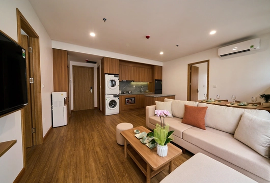 2-Bedroom Serviced Apartment on Kim Ma Street, Ba Dinh – 80m², $1,700/Month