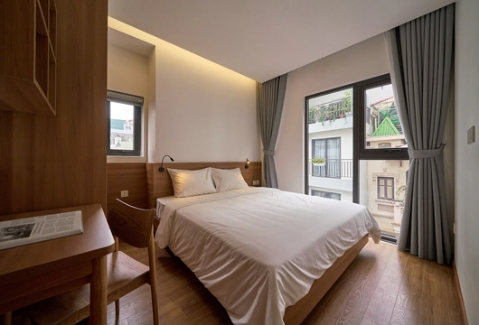 1-Bedroom Serviced Apartment for Rent on Kim Ma Street, Ba Dinh – $1,100/Month
