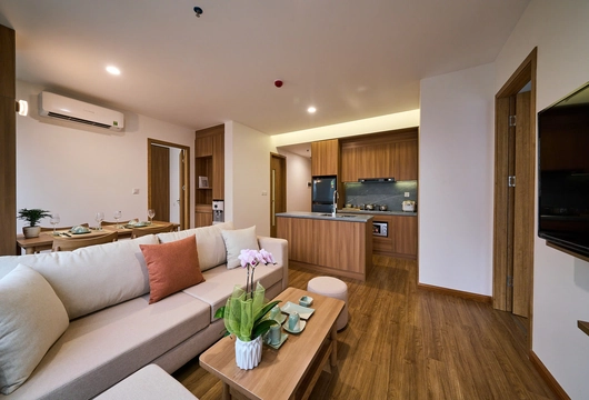 2-Bedroom Serviced Apartment for Rent on Kim Ma Street, Ba Dinh – 80m², $1,700/Month
